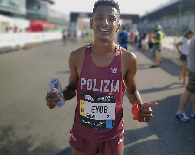 Eyob Faniel migliora il Pb nella 10 Km di Arezzo