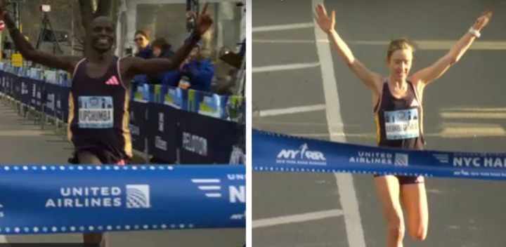 Abel Kipchumba e Karoline Bjerkeli Grovdal vincono la mezza maratona di New York