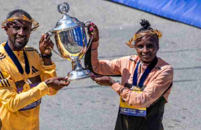  Hellen Obiri e Sisay Lemma trionfano nella Boston Marathon