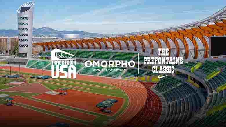OMORPHO e TrackTown USA collaborano in vista del Prefontaine Classic e delle prove della squadra olimpica statunitense