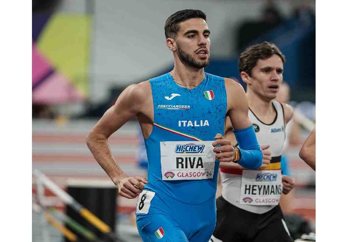 Federico Riva gran PB nei 1500 metri a Décines
