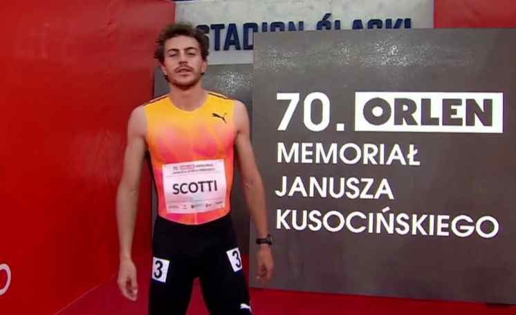 Edoardo Scotti ottimo tempo nei 400 metri a Chorzow, bene Sara Fantini nel maretllo
