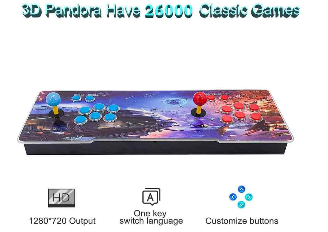 Console Arcade Pandora's Box: 26000 Giochi in 1 per un Divertimento Infinito
