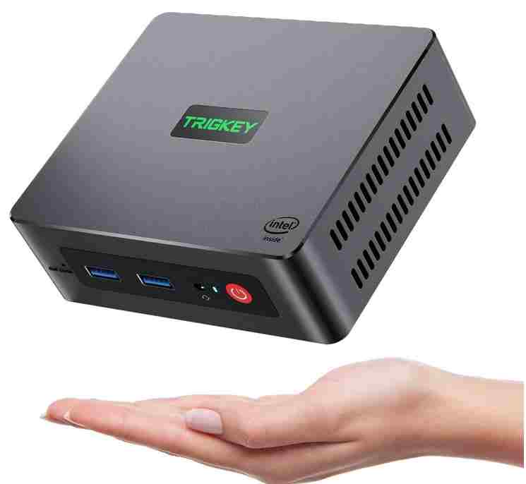 TRIGKEY Green G4 N100: Mini PC Potente con Wi-Fi 6 e Ampia Memoria