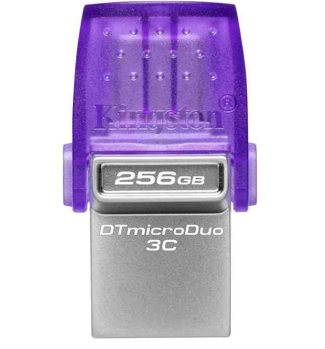 Kingston DataTraveler microDuo 3C: Flash Drive USB 256GB con Connettori Duali, Recensione Completa