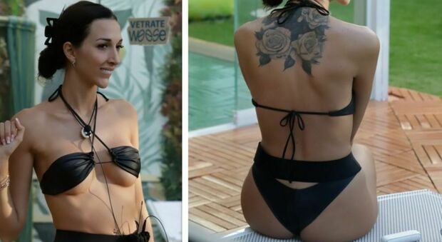 Gf Vip, Giaele De DonÃ  infiamma la Casa col bikini supersexy: Â«Ãˆ la nuova Alex BelliÂ»