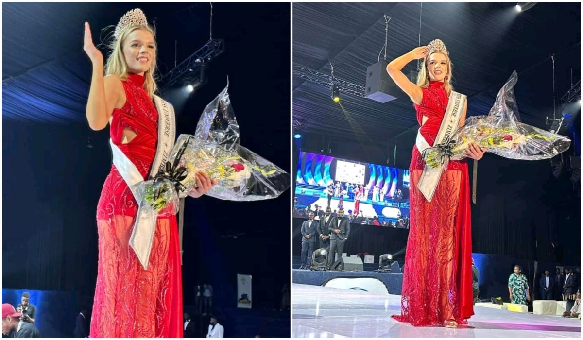 Miss Zimbabwe, vince una modella bianca e scoppia il caos: «Non ci rappresenta, doveva essere nera»