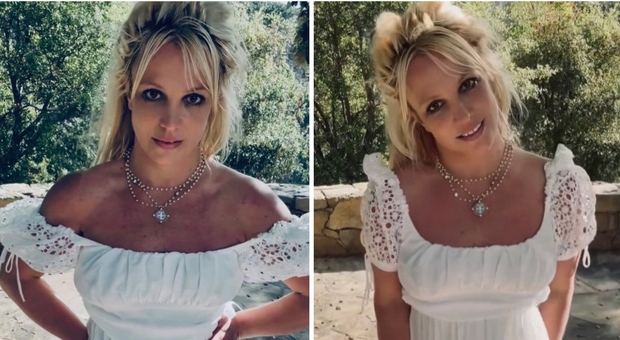 Britney Spears, il ballo con i coltelli spaventa i fan. Lei li rassicura: Â«Sono fintiÂ»