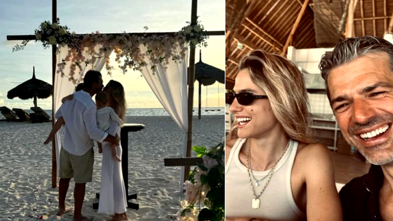 Luca Argentero e Cristina Marino si sono (ri)sposati alle Maldive? «Un giorno, forse, vi racconterò anche questo»