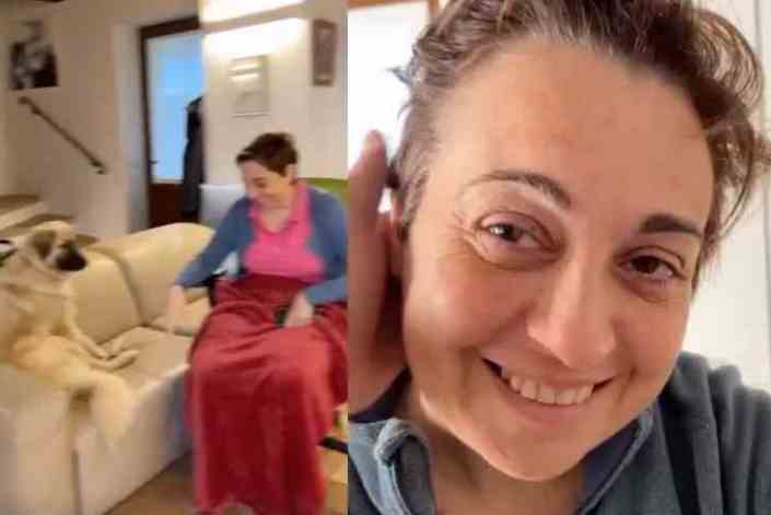 Benedetta Rossi, siparietto con il marito: Â«Ãˆ ora di fare lo shampooÂ»