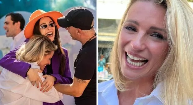 Michelle Hunziker in lacrime al gender reveal party di Aurora: Â«Le mie condizioni dopo averlo saputoÂ»